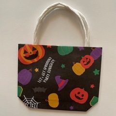 ハロウィンミニミニ紙バッグ4個の画像
