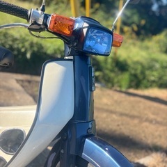スーパーカ70 角目　カスタム　車両　原付　バイクの画像