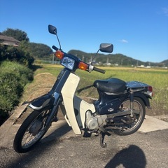 スーパーカ70 角目　カスタム　車両　原付　バイクの画像