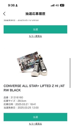 新品 正規 28.0cm RADWIMPS CONVERSE
