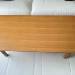 無印良品　ローテーブルの画像