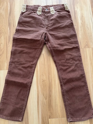 服/ファッション 80s levi's remaked corduroy trousers