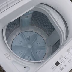 美品 東芝 全自動洗濯機 AW-7GM2(W) 7kg 2024年 ダブルシャワー洗浄 部屋干しモード ピュアホワイトの画像