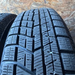 バリ山　YOKOHAMA ヨコハマ　IG60 155/70R13 スタッドレス　タイヤ　2021年製　13インチの画像