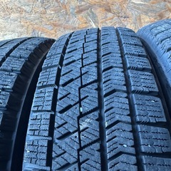 バリ山　BRIDGESTONE ブリヂストン　ブリジストン　VRX2 155/65R13 スタッドレス　タイヤ　2017年製　13インチの画像