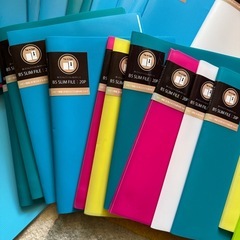 【12冊でお話中】B5スリムファイル20P 合計30冊比較的美品 勉強書類整理にお役立てくださいの画像
