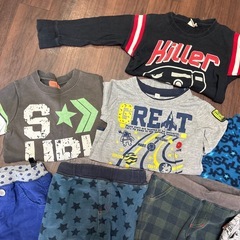 サイズ100　 キッズ服❣️春秋冬❣️長袖　ロンT 長ズボンの画像