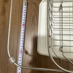 伸縮水切りワイヤーバスケット の画像