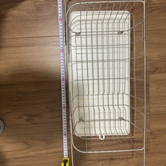 伸縮水切りワイヤーバスケット の画像
