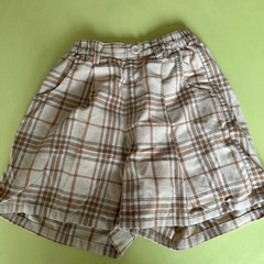 女の子140センチ　ショートパンツ　キュロットパンツの画像