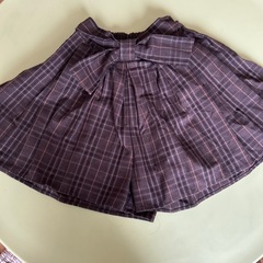 女の子140センチ　ショートパンツ　キュロットパンツの画像