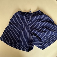 女の子140センチ　ショートパンツ　キュロットパンツの画像