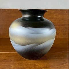 九谷焼箱付花瓶の画像