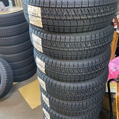 残り2台１６５／６５Ｒ１４　ブリヂストン　ブリザックＶＲＸ２　４本セット　全て込み❗️ ルーミー　ハスラー　フレア　キャストなどに。の画像