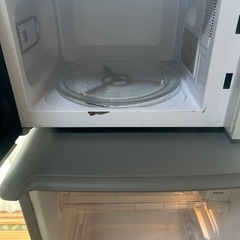 冷蔵庫、レンジ　値下げオッケーの画像
