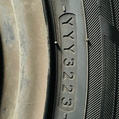 155/65R14 YOKOHAMA タイヤホイールキャップ付きの画像