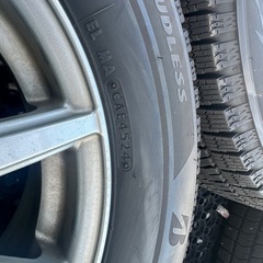 ブリヂストン スタッドレスvrx2 2024年製　205/65R16 ホイールの画像