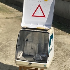 ジャイロキャノピー　リアボックス　中古　鍵あり　蝶番交換あり　ランプ点灯　TSの画像