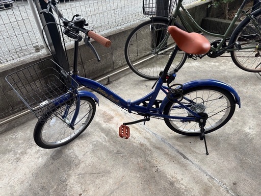 折りたたみ自転車 20インチ　6段変速　