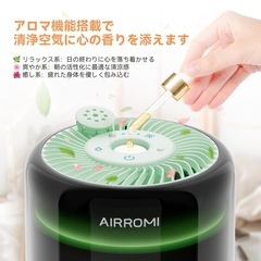 【新品未使用】空気清浄機 アレルギー体質の家庭向け2005年最新 6590円の画像