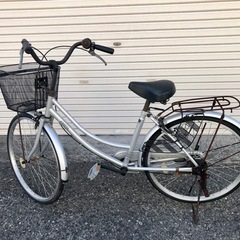 ママチャリ自転車　24インチの画像