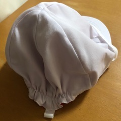 赤白帽　L 　未使用の画像
