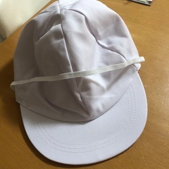 赤白帽　L 　未使用の画像