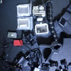 アクションカメラアクセサリーキット 防水ケース付きの画像