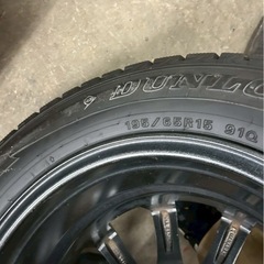 ---30---ほぼ新品195/65R15 スタッドレス 2024年 ダンロップ ノア　ヴォクシー　岐阜の画像