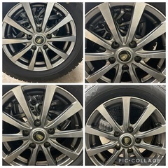 ---30---ほぼ新品195/65R15 スタッドレス 2024年 ダンロップ ノア　ヴォクシー　岐阜の画像