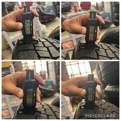 ---30---ほぼ新品195/65R15 スタッドレス 2024年 ダンロップ ノア　ヴォクシー　岐阜の画像