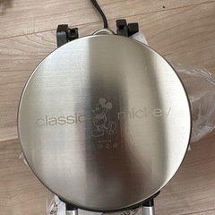 【新品未使用】Disney ミッキーマウス ワッフルメーカーの画像