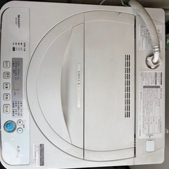 洗濯機 4.5kg SHARPの画像