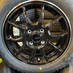 軽自動車　スタッドレス４本セット　今だけお買い得‼️ ワゴンＲ　タント　キャンバス　アルト　ムーブ　の画像