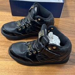 キッズ　ダンスシューズ PARK AVENUE 23.0 黒　室内シューズの画像