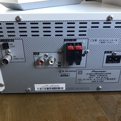 パイオニア製ミニコンポ　XーCM32BTの画像