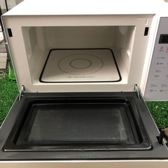 2020年製　ハイアール　ヘルツフリー電子レンジ　JM-FH18KE　DRの画像