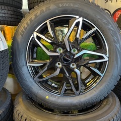 １５５／６５Ｒ１４　スタッドレス４本セット　ブリヂストン　ブリザックＶＲＸ２　今だけ　お買い得品‼️の画像