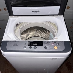 (運搬費込)(即日、深夜もok)Panasonic 5キロ　2014年製の画像
