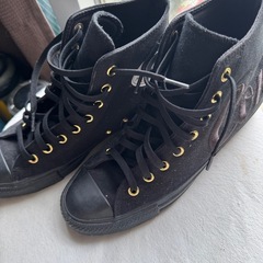 converse黒ハイの画像