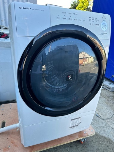 ジャンク品◎SHARP ドラム式洗濯機 2020年製 7.0/3.5L ES-S7E