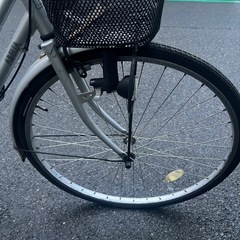 自転車　全体的にサビの画像
