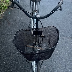 自転車　全体的にサビの画像