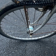 自転車ギア付き　全体的にサビの画像