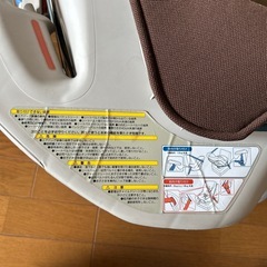 コンビ　チャイルドシート　ポッソEC ブラウンの画像
