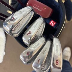 レディース　ウィルソン Wilson EPOLOC HT ゴルフクラブ10本セット 1W/4W/7W/UT/7-9/P/S/パター マンシングウェア キャディバッグ付 初心者向け 軽量の画像