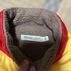 BEAMS mini 中綿ダウンジャンバー110 袖取り外しの画像