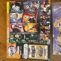 鬼滅の刃　パズル　3種類の画像