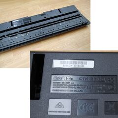 61鍵盤 CASIO 電子キーボード CTK-2200 ソングバンク100曲 音色400種 ステップアップ練習機能 カシオ 札幌市 清田区 平岡の画像