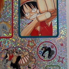 【ONE PIECE】集英社 まんがこども大百科 予約特典レアシールの画像